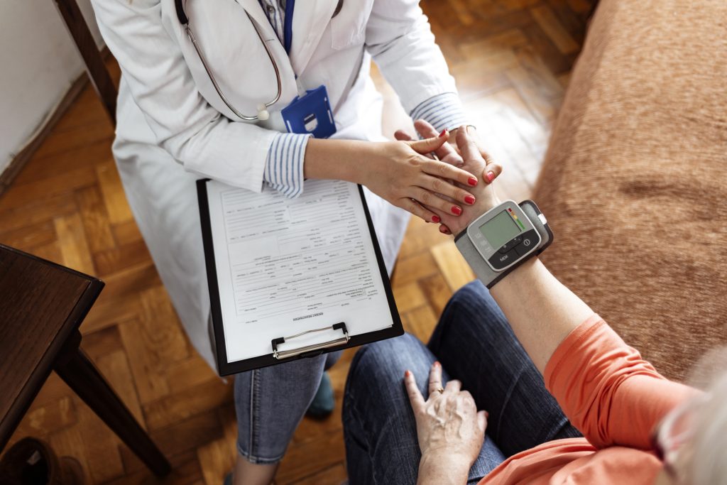 Monitoring Your Blood Pressure at Home with a Nurse